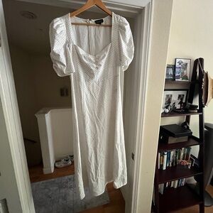 DANIELLE BERNSTEIN White Long Sleeve Dress